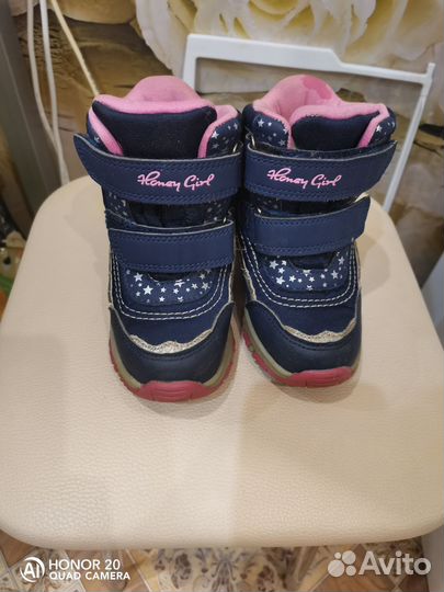 Сапожки для девочки 26 размер зима