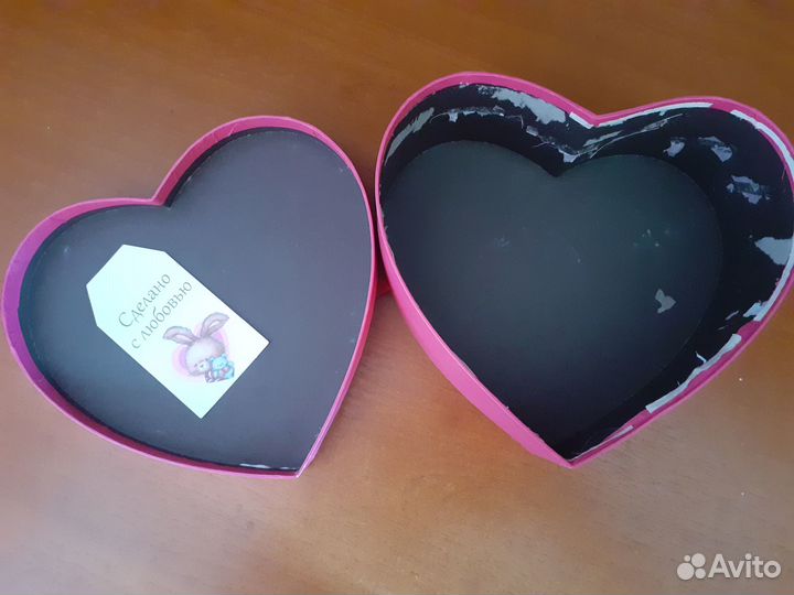 Подарочная коробка сердце