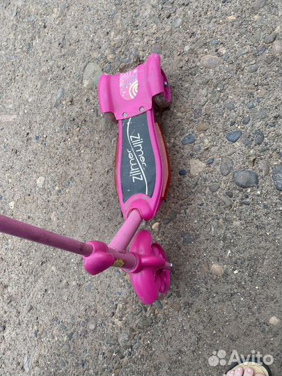 Самокат детский трехколесный бу