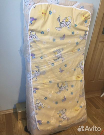 Матрац детский с клеенкой