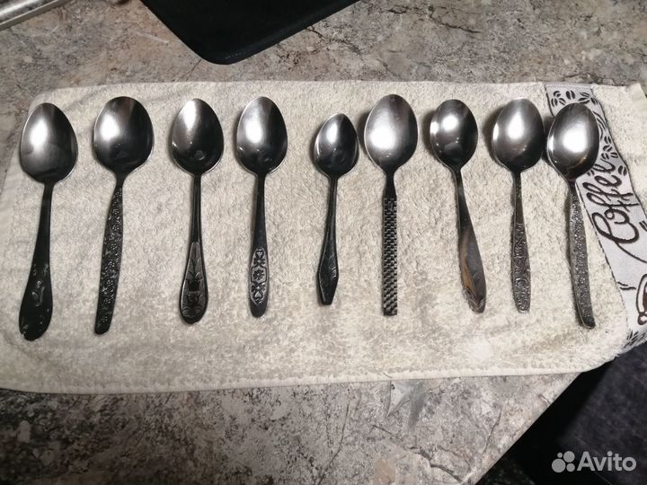 Ложки, вилки, ножи СССР