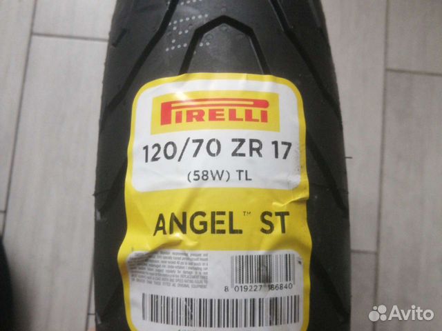 120/70R17 и 160/60R17 pirelli Angel st объявление продам