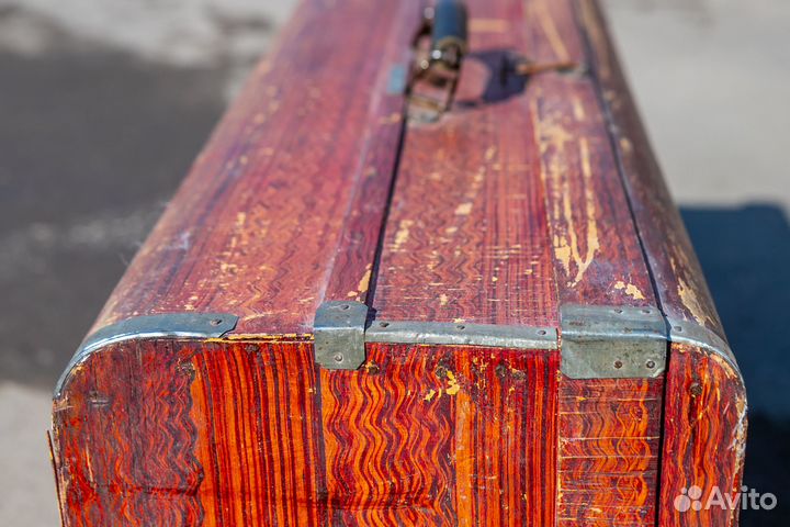 Деревянный чемодан реквизит для фото