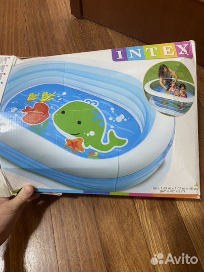 Надувной бассейн intex