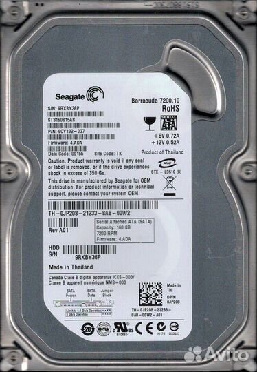 Жесткий диск SATA hdd 3.5
