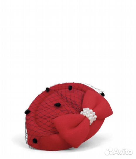 Шляпка с вуалью