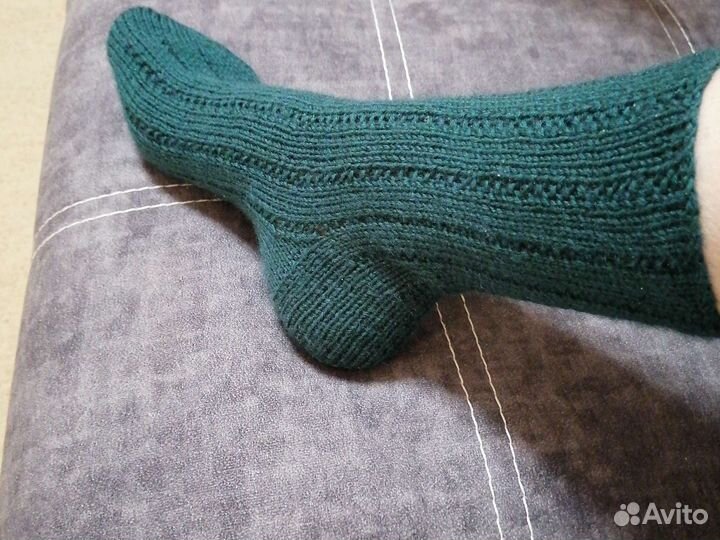 Шерстяные носки женские ручная работа