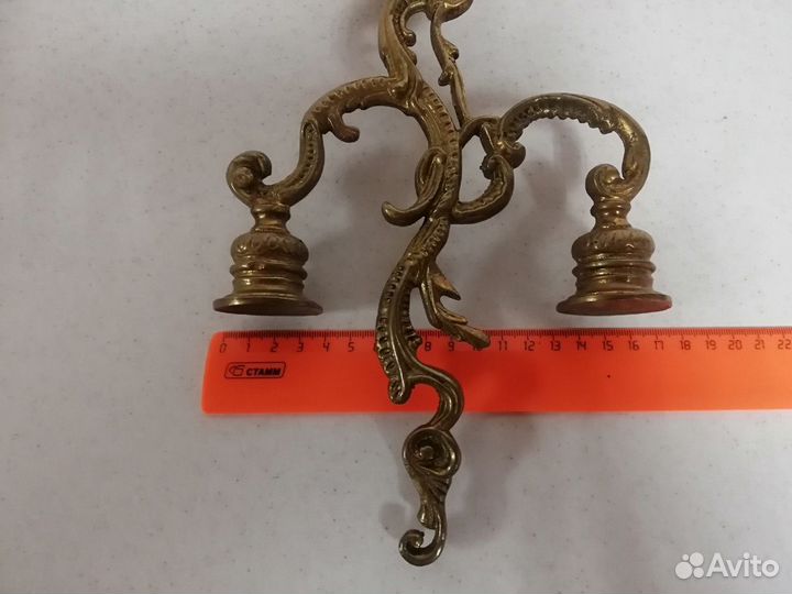 Подсвечник СССР бронзовый