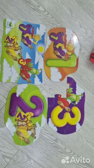 Пазл Забавные цифры