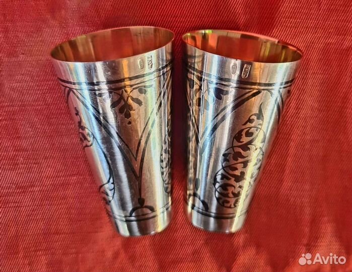 СССР стопки серебро 875-й пр.(рюмки). 1шт