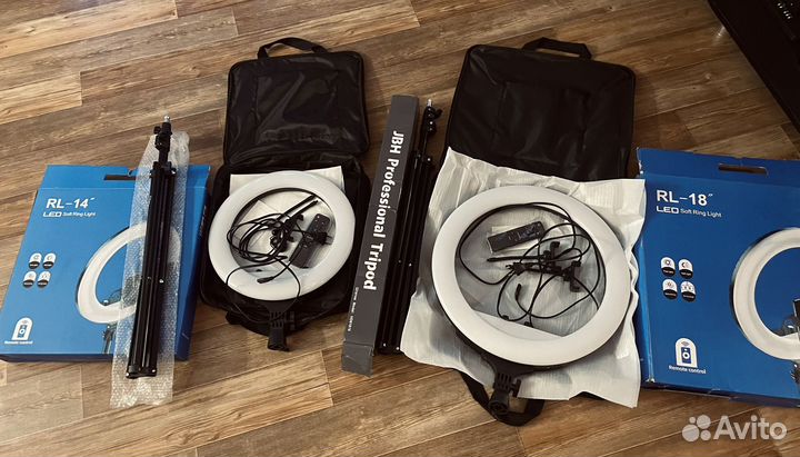 Кольцевая лампа 45 см RL-18 (большая)