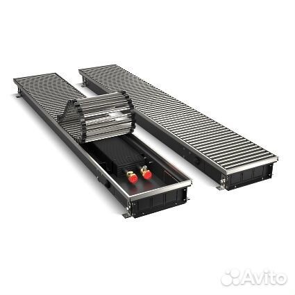 Конвектор внутрипольный atrium-75/200/1000