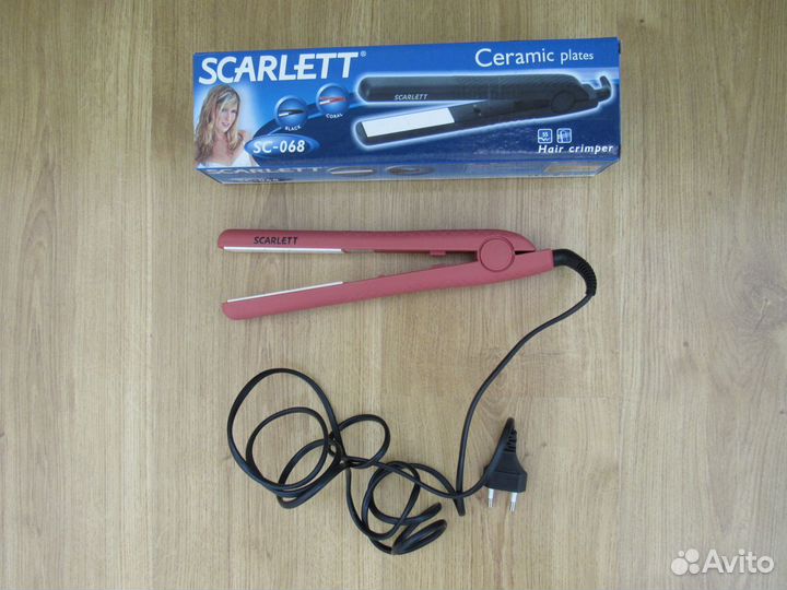 Щипцы для выпрямления волос scarlet SC-068