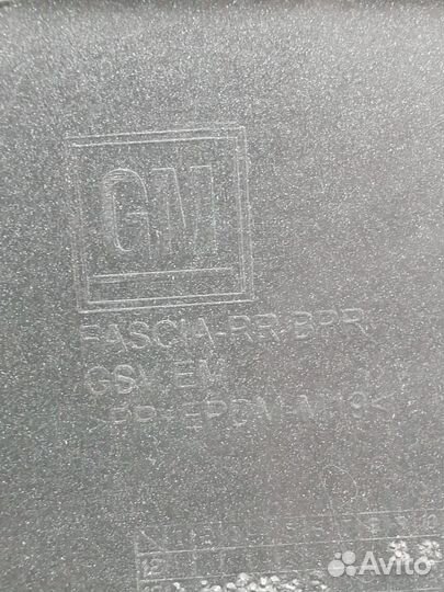 Задний бампер chevrolet cobalt