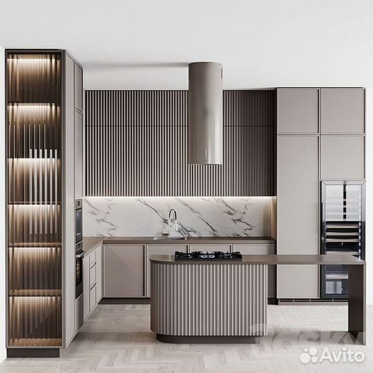 Кухня встраиваемая на заказ