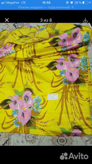 Ткань-отрезы- атлас/маечная/шифон/байковая