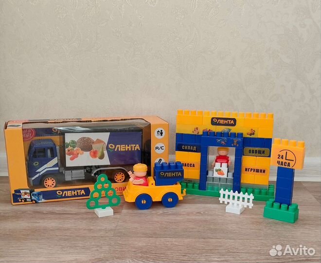 Фура конструктор Лента на пульте управления