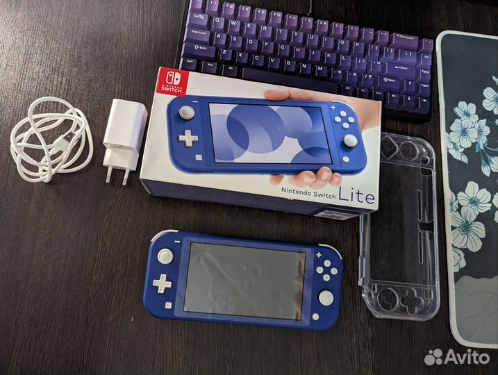 Nintendo switch lite прошита чип + 128gb Samsung
