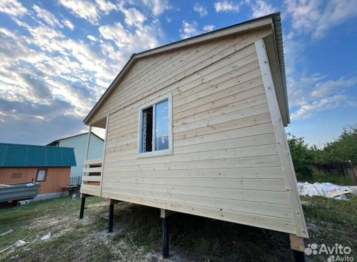 Дом дачный 6х6