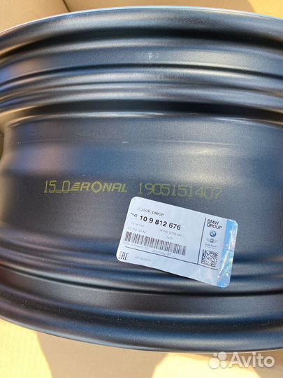 Колесный диск на mini cooper