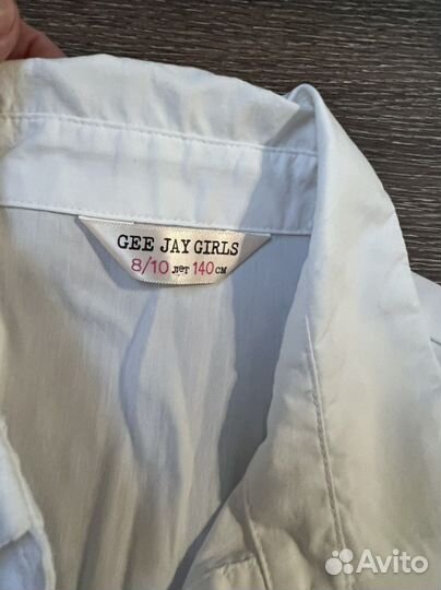 Рубашка для девочки 140