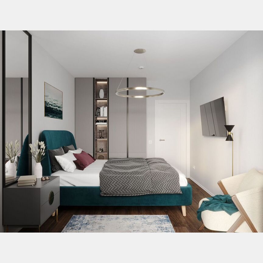 1-к. квартира, 37,8 м², 15/23 эт.