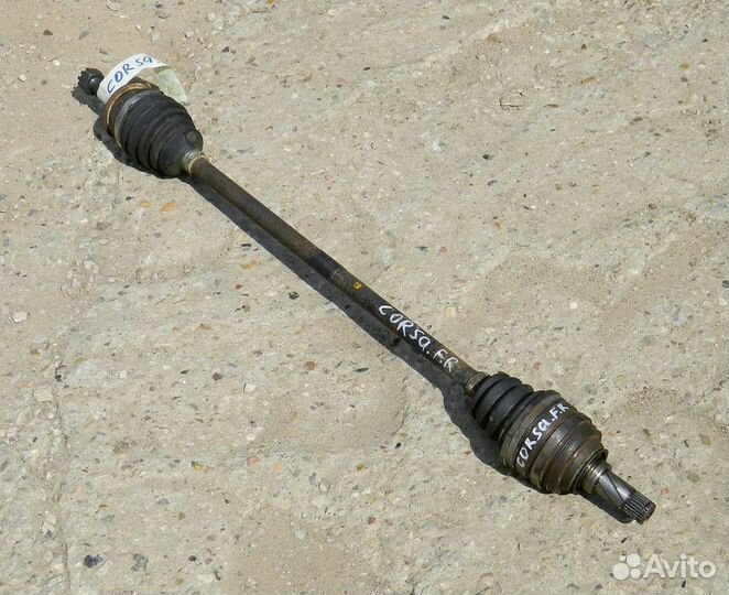 Привод передний правый Opel Corsa B