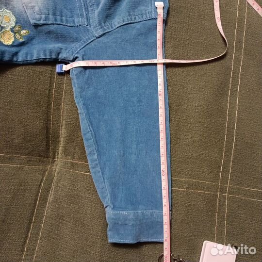 Вельветовый костюм для девочки на 2 годика