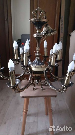 Люстра подвесная потолочная