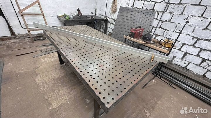 Сварочный стол сварщика 3D, Оснастка