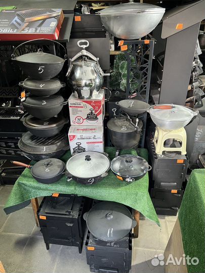 Казан узбекский чугунный 12л Наманган