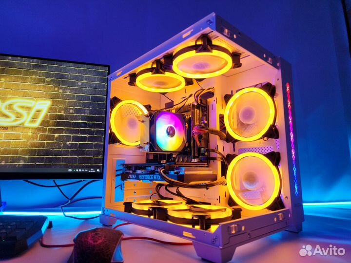 Мощный игровой пк + Гарантия / RTX