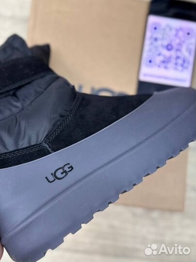 Ugg Classic Short Pull-On Weather Black Оригинал