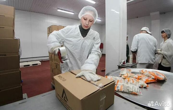 Вахта 15/30/45 - Упаковщица /к маршмелоу в Москве