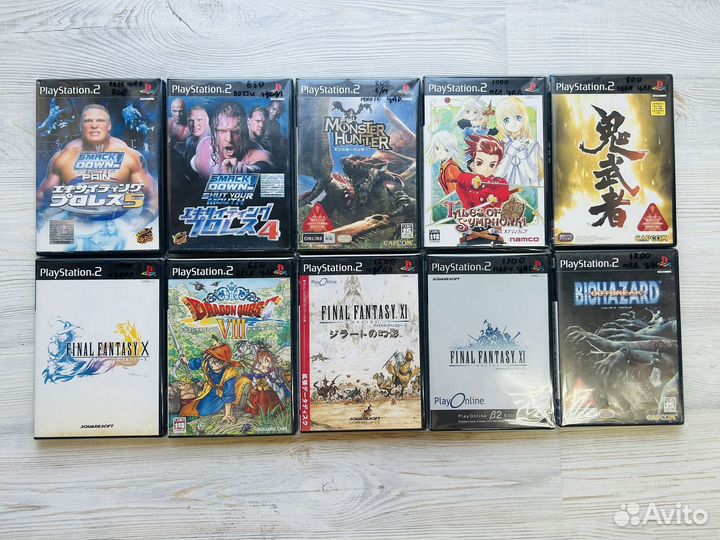 Диски PlayStation 2 лицензия ntsc J часть 2