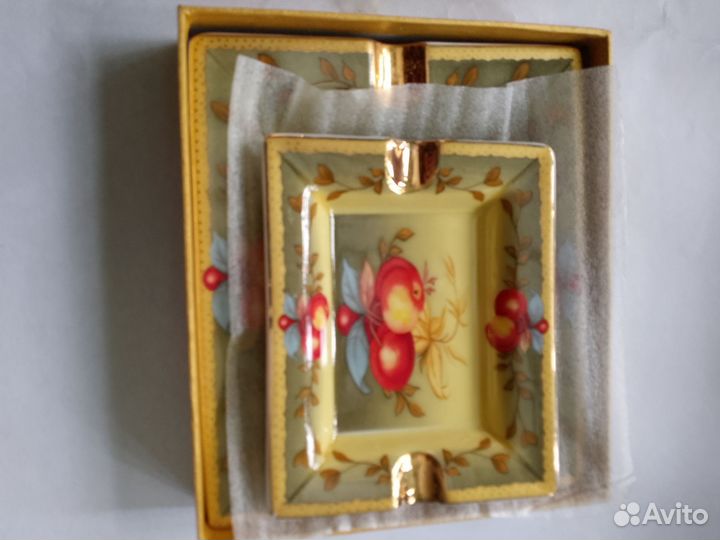Пепельницы, набор, Англия