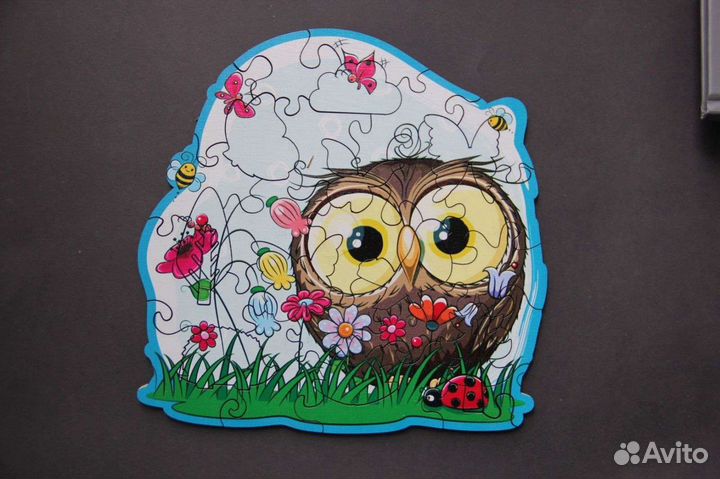 Деревянные пазлы