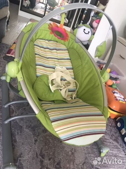 Детские качели шезлонг