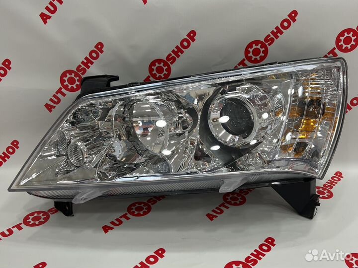 Фара передняя geely emgrand EC7 хром