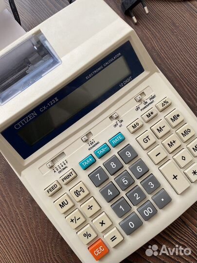 Калькулятор / кассовый аппарат