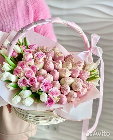 Съедобные букеты/фруктовые букеты/букет цветов