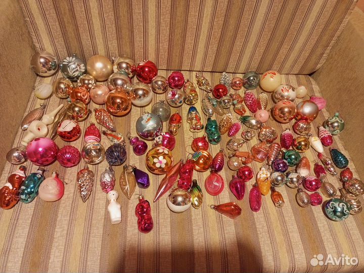 Ёлка, ёлочные украшения, маски