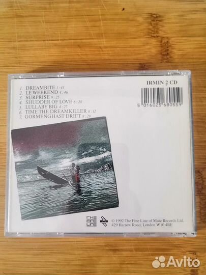 Irmin Schmidt (группа CAN) сольный CD 1992г