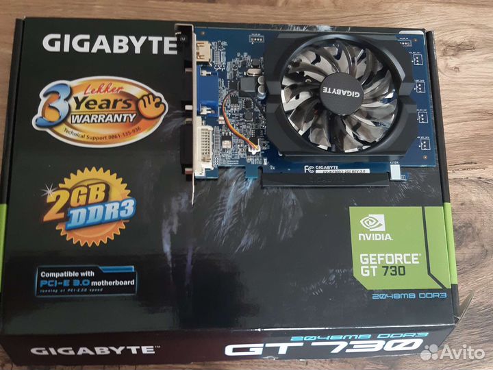 Видеокарта 2 gb ddr3