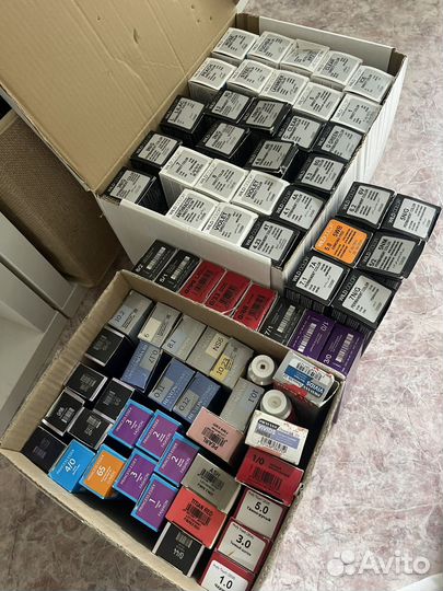 Красители коробкой