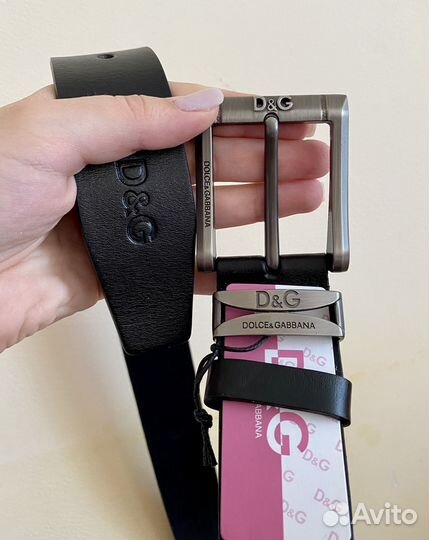 Ремень кожаный Dolce&Gabbana