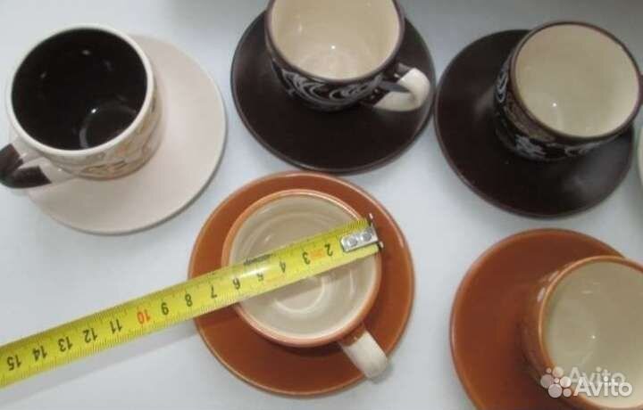 Кофейный набор из 6-пар, Новый, упаковка