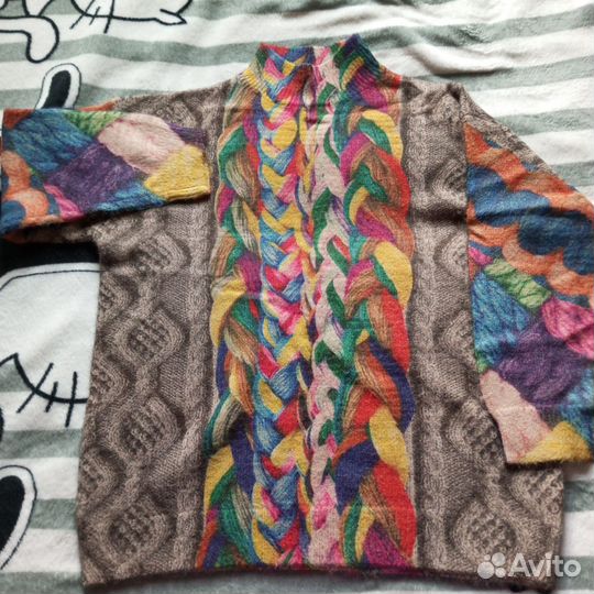 Джемпер кашемир новый оверсайз