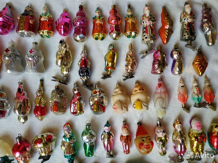 Елочные игрушки СССР