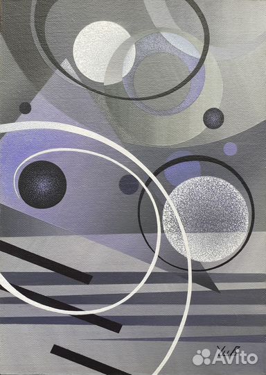 Картина абстракция